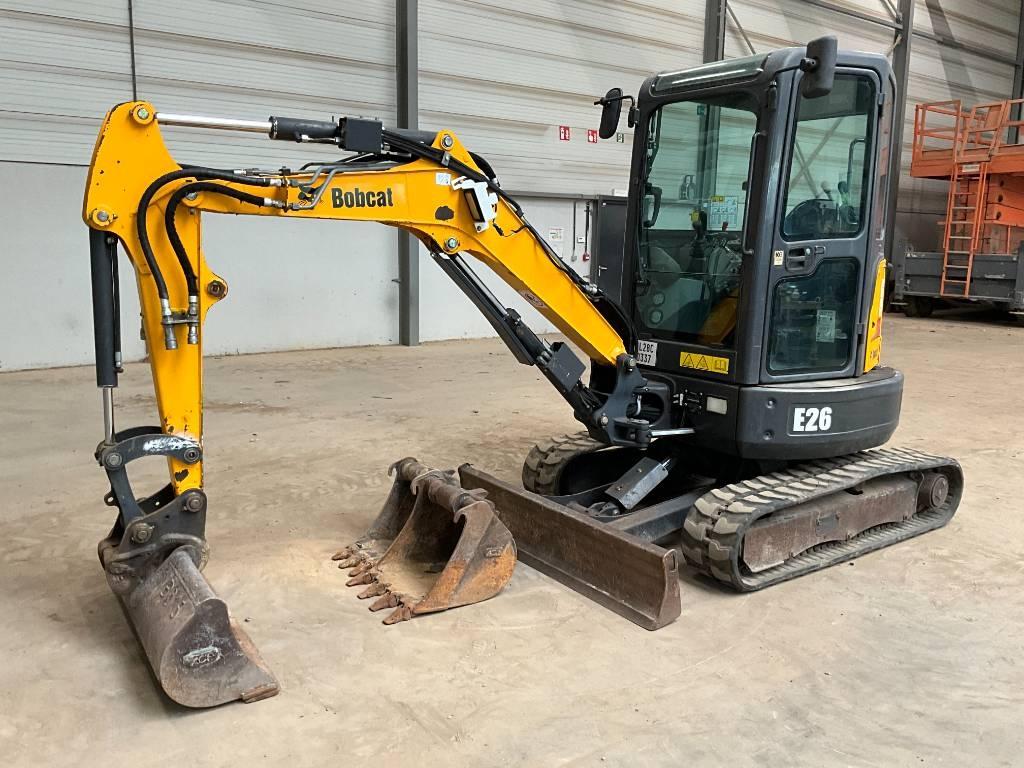 Bobcat E 26 Minigraafmachines < 7t
