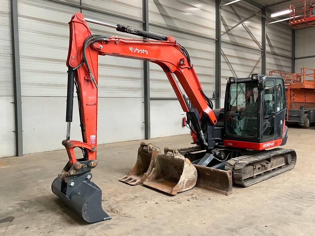 Kubota KX 080-4 A Midigraafmachines 7t - 12t