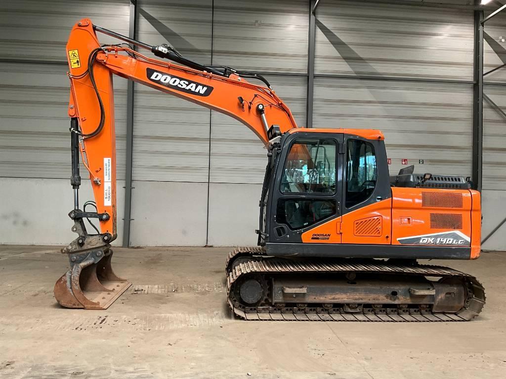 Doosan DX 140 LC-7 Rupsgraafmachines
