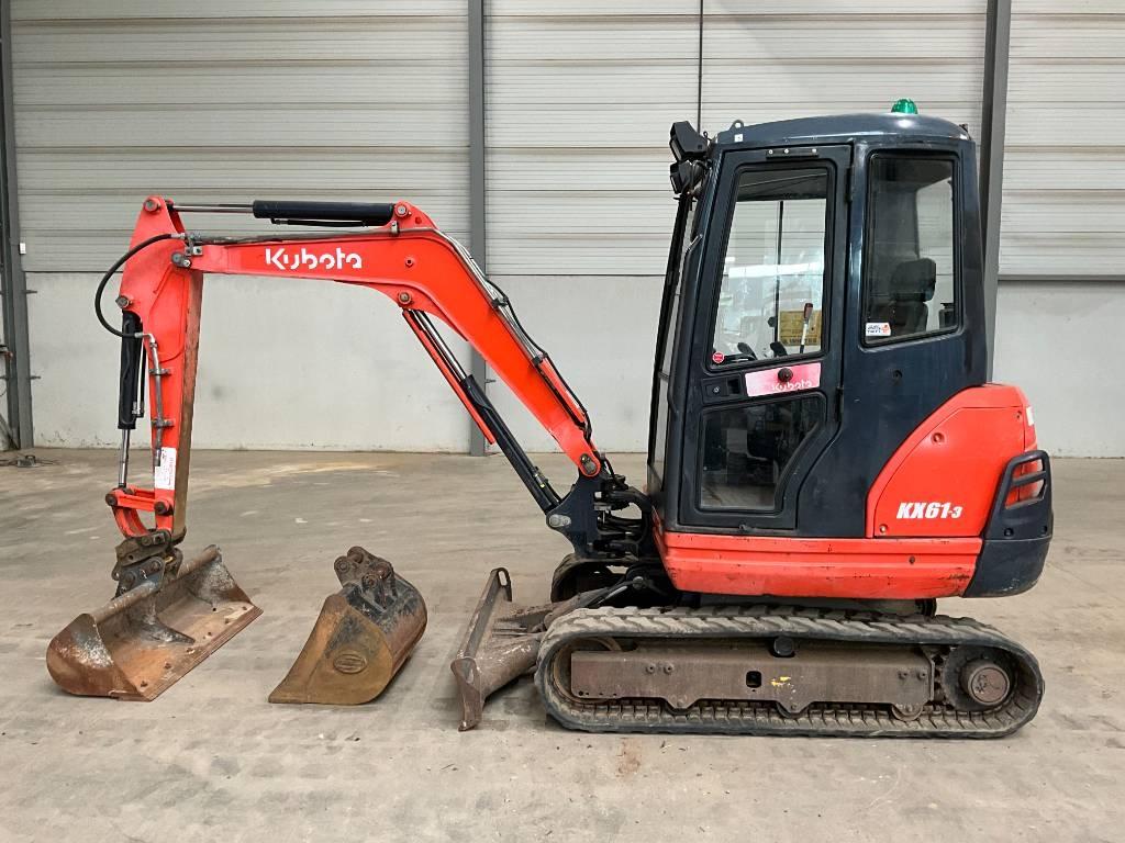 Kubota KX 61-3 Minigraafmachines < 7t
