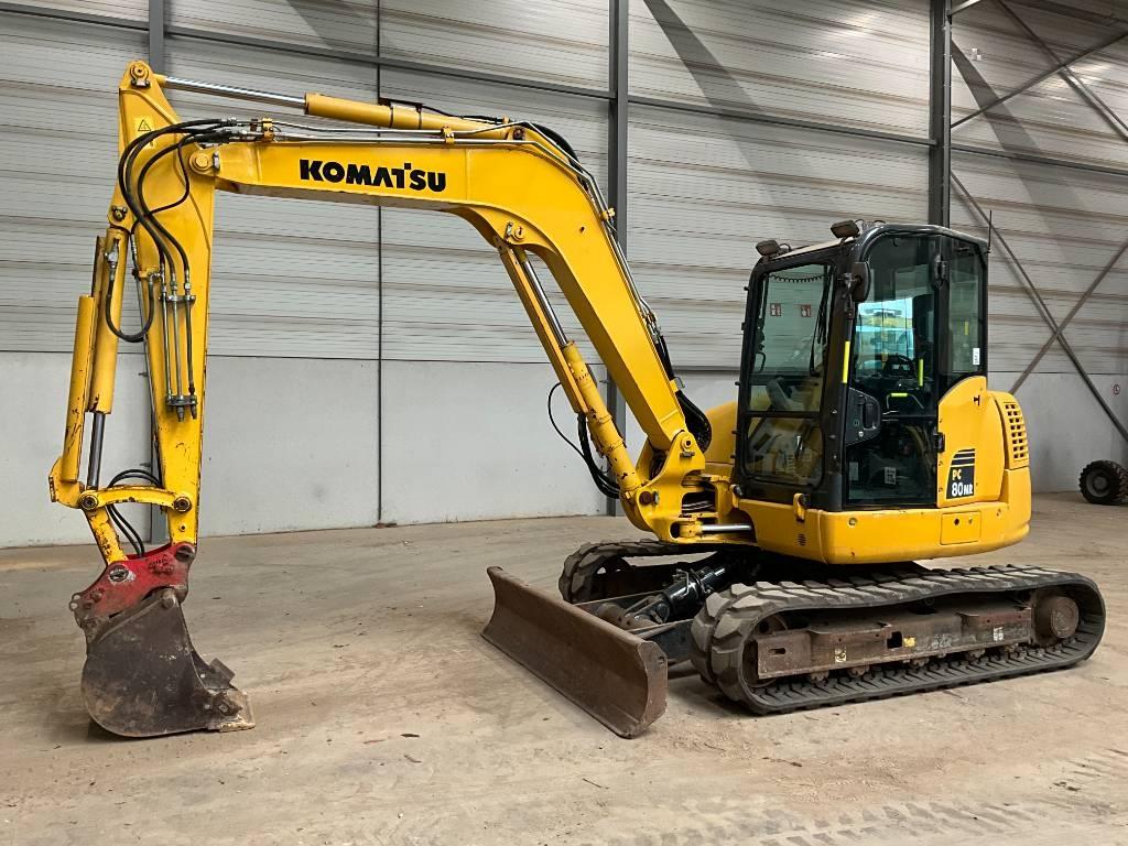 Komatsu PC 80 MR-5 Midigraafmachines 7t - 12t