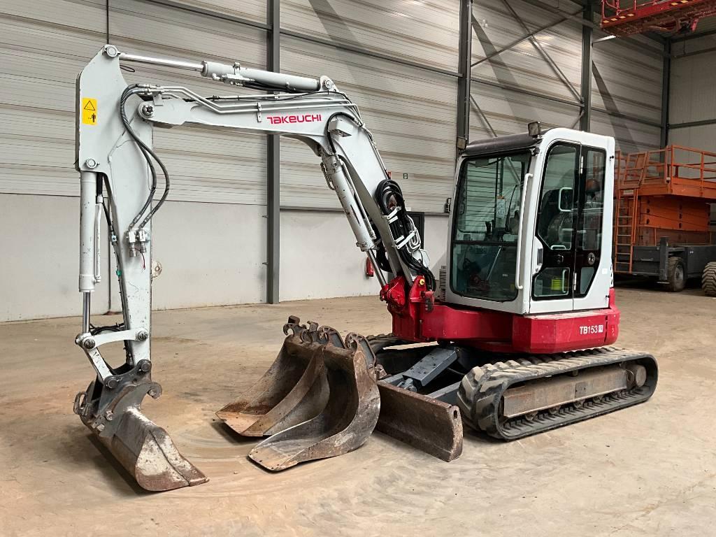 Takeuchi TB 153 FR Minigraafmachines < 7t