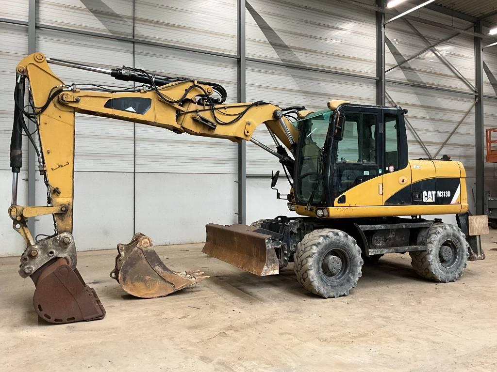 CAT M 313 D Wielgraafmachines