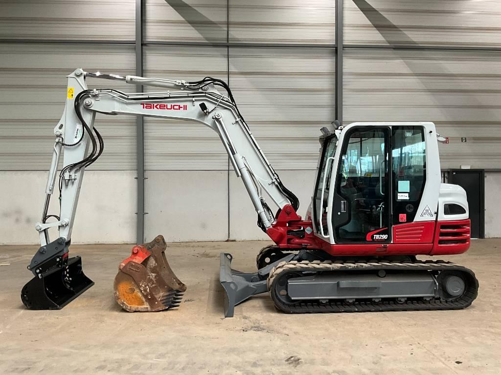 Takeuchi TB 290 Midigraafmachines 7t - 12t