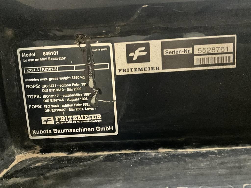 Kubota KX 91-3 / KX 101-3 Cabine en interieur