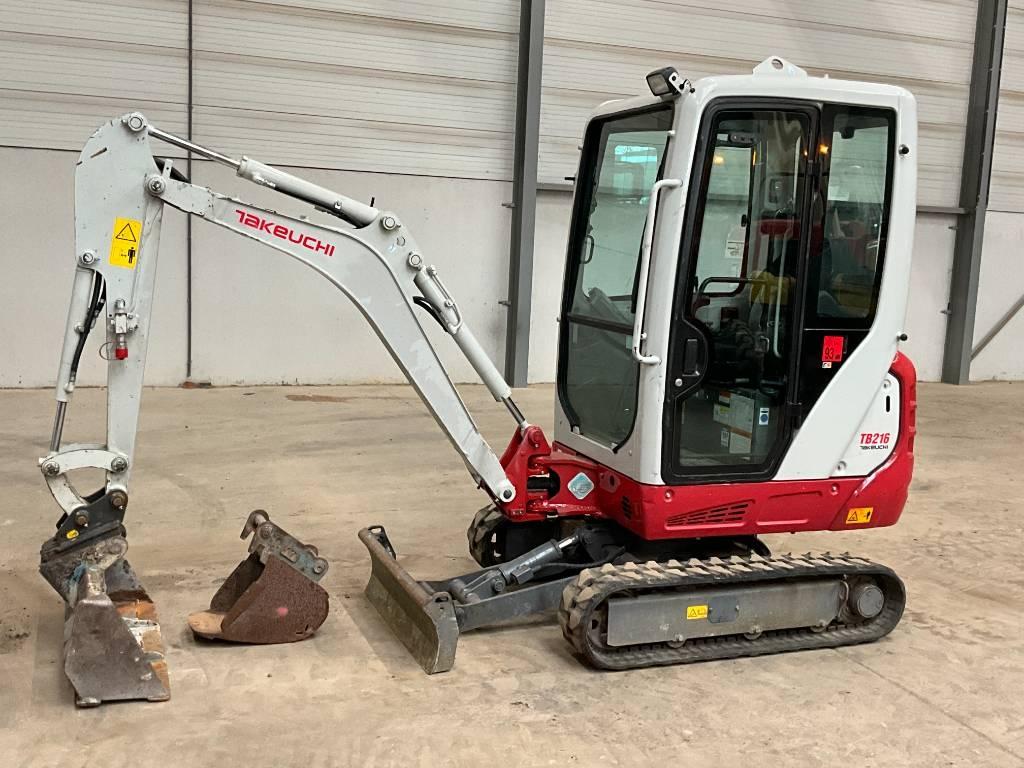Takeuchi TB 216 Minigraafmachines < 7t