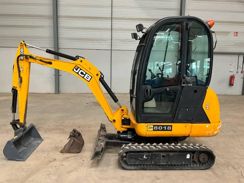 JCB 8018 Minigraafmachines < 7t
