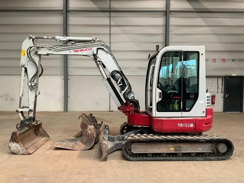 Takeuchi TB 153 FR Minigraafmachines < 7t