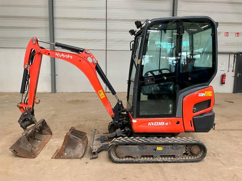 Kubota KX 018-4 powertilt Minigraafmachines < 7t