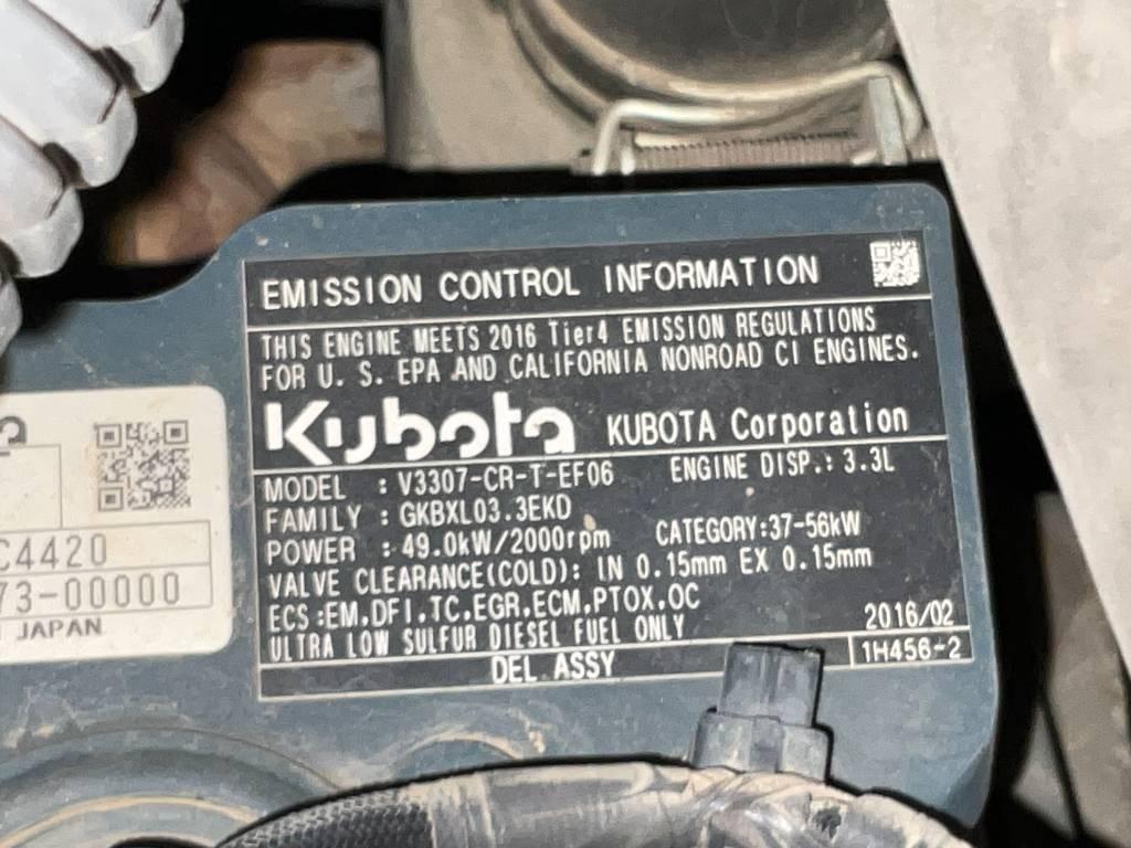 Kubota KX 080-4 Midigraafmachines 7t - 12t