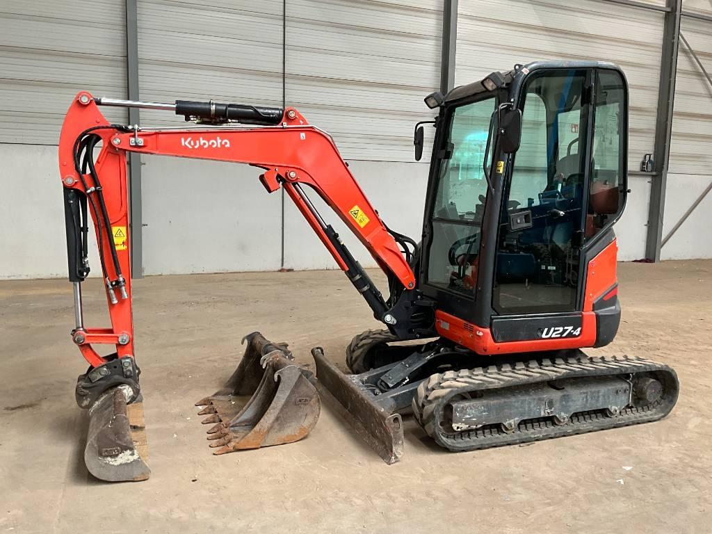 Kubota U 27-4 HI Minigraafmachines < 7t