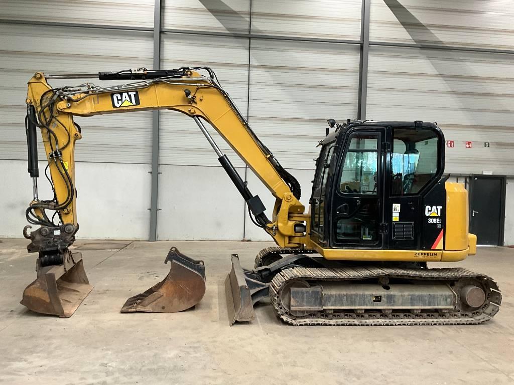 CAT 308 E 2 CR Midigraafmachines 7t - 12t