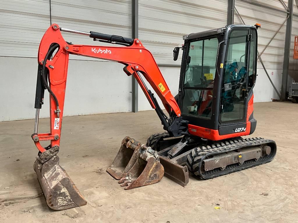 Kubota U 27-4 Minigraafmachines < 7t