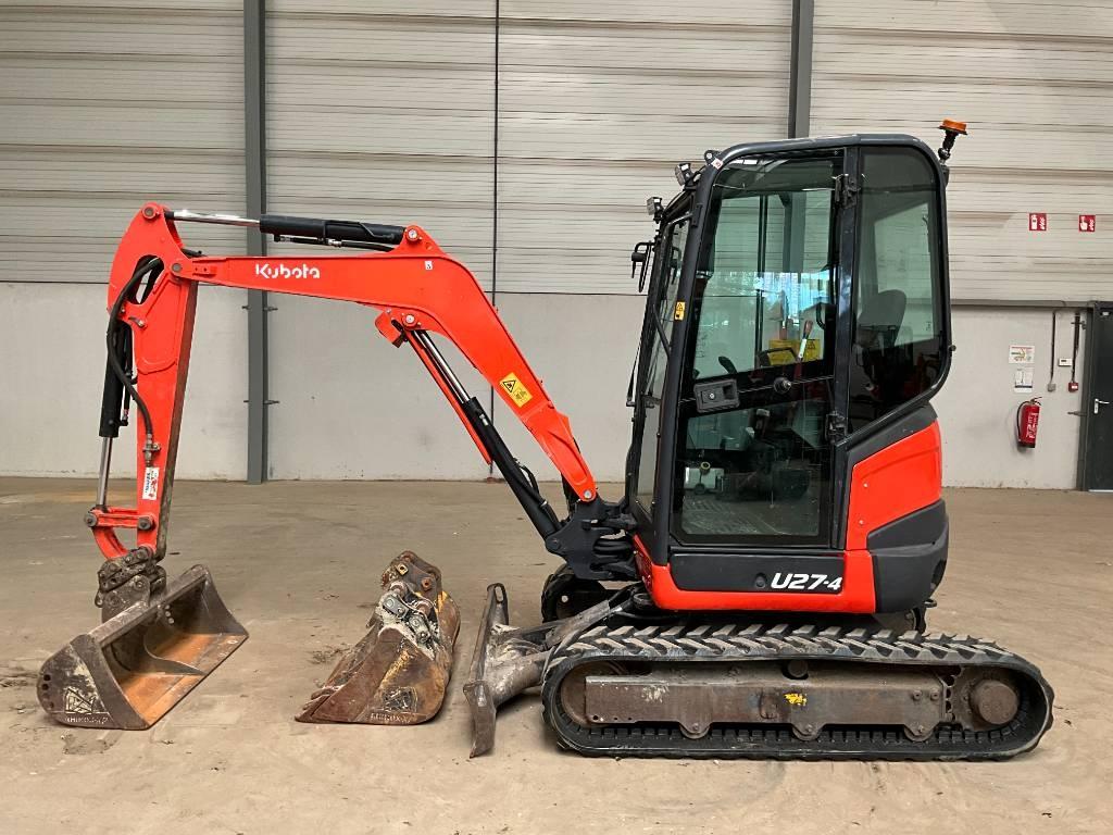 Kubota U 27-4 Minigraafmachines < 7t