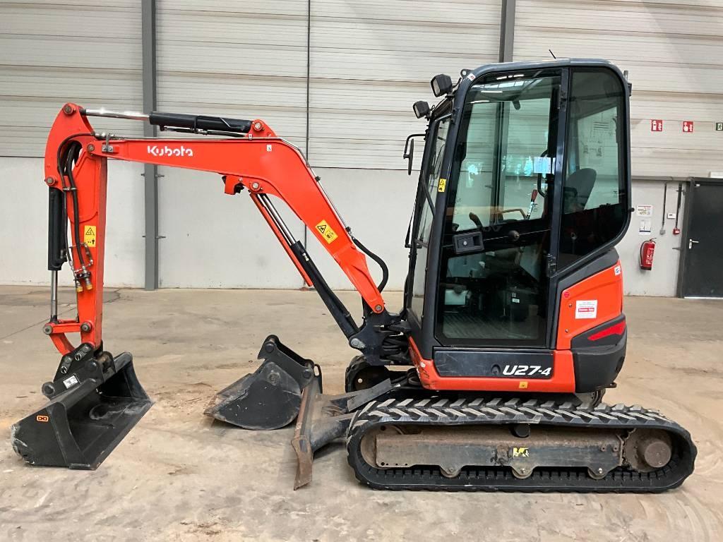Kubota U 27-4 HI Minigraafmachines < 7t