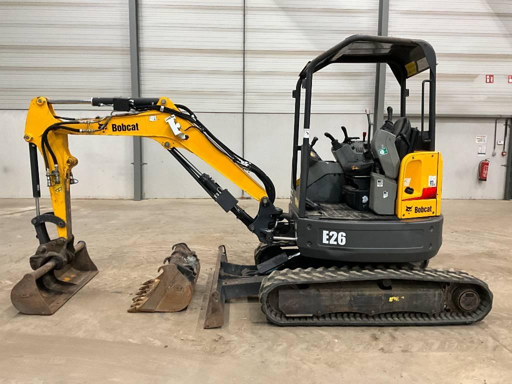 Bobcat E 26 Minigraafmachines < 7t