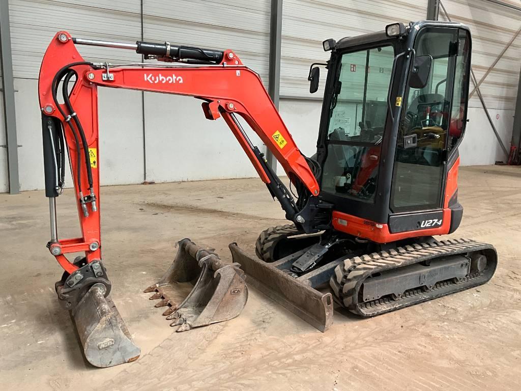 Kubota U 27-4 HI Minigraafmachines < 7t