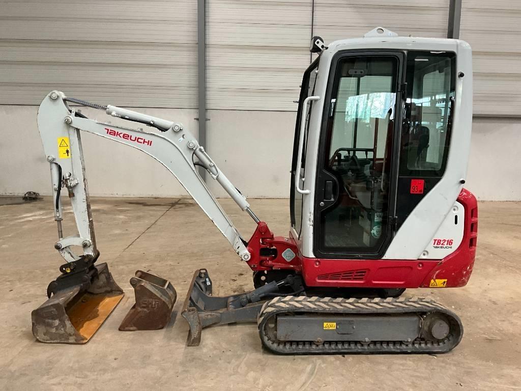 Takeuchi TB 216 Minigraafmachines < 7t