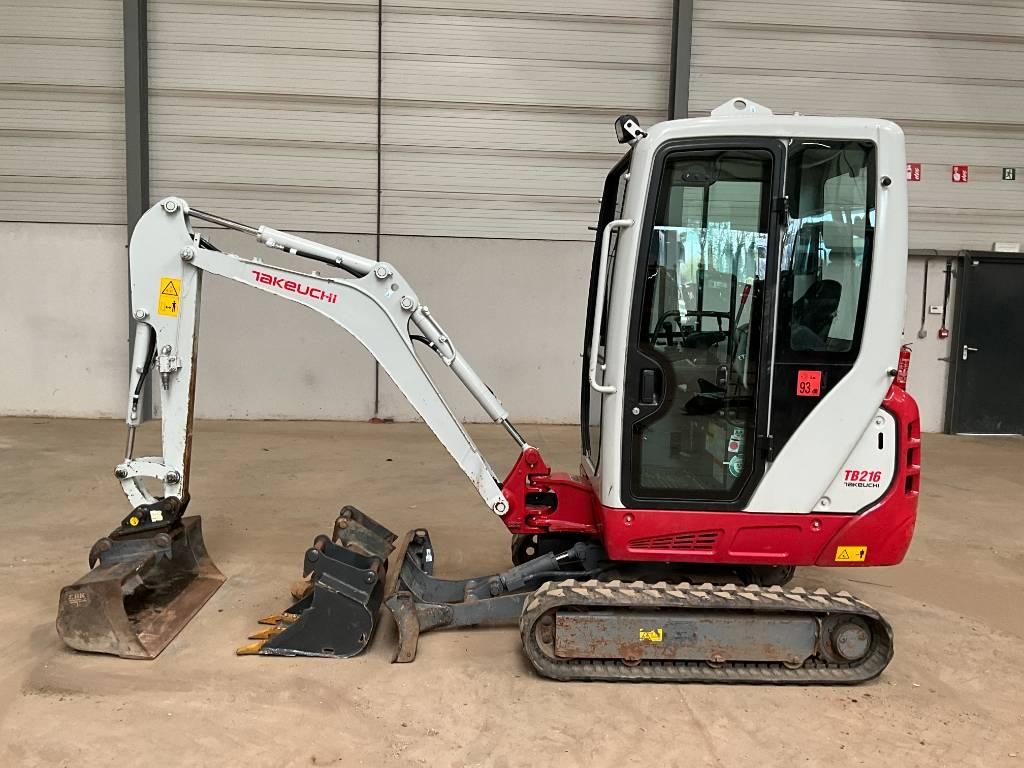 Takeuchi TB 216 Minigraafmachines < 7t