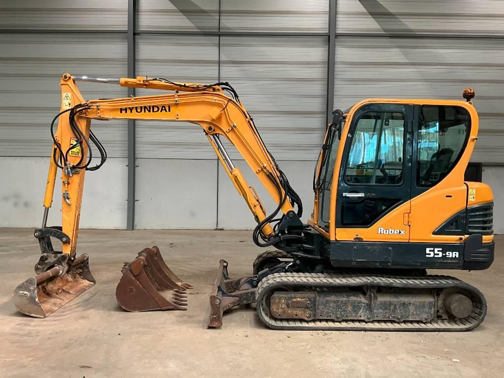 Hyundai Robex 55-9 A Minigraafmachines < 7t