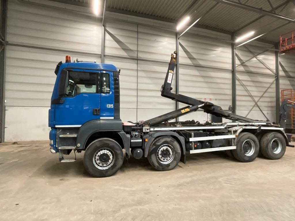MAN TGS 35.440 8X4 Vrachtwagen met containersysteem
