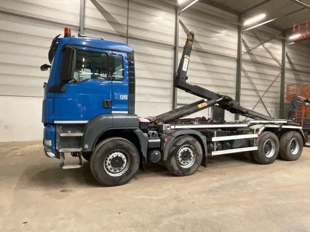 MAN TGS 35.440 8X4 Vrachtwagen met containersysteem