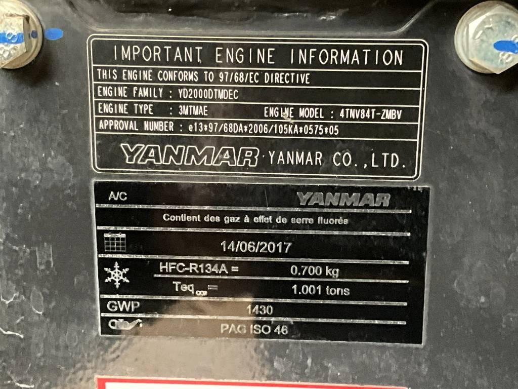 Yanmar Vio 57-6 A Minigraafmachines < 7t