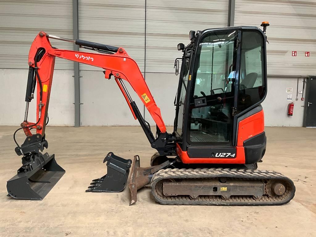 Kubota U 27-4 Minigraafmachines < 7t