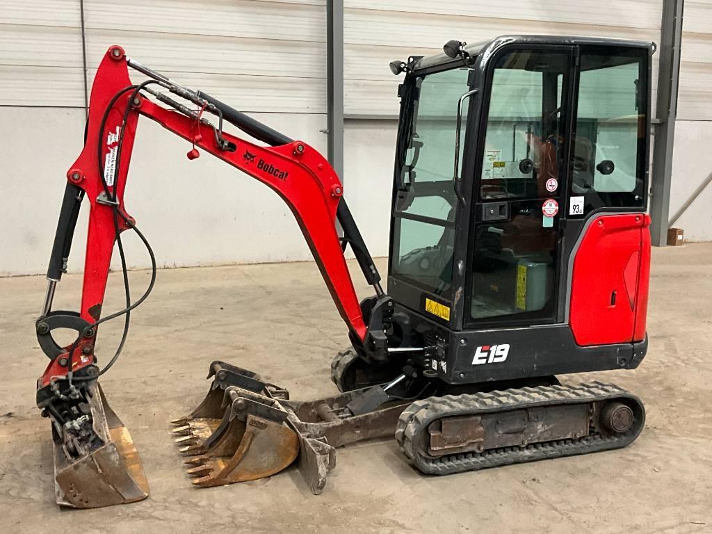 Bobcat E 19 Minigraafmachines < 7t
