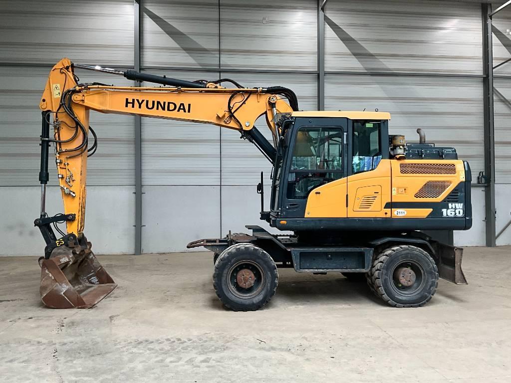 Hyundai HW 160 Wielgraafmachines