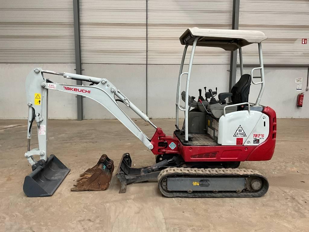 Takeuchi TB 216 Minigraafmachines < 7t