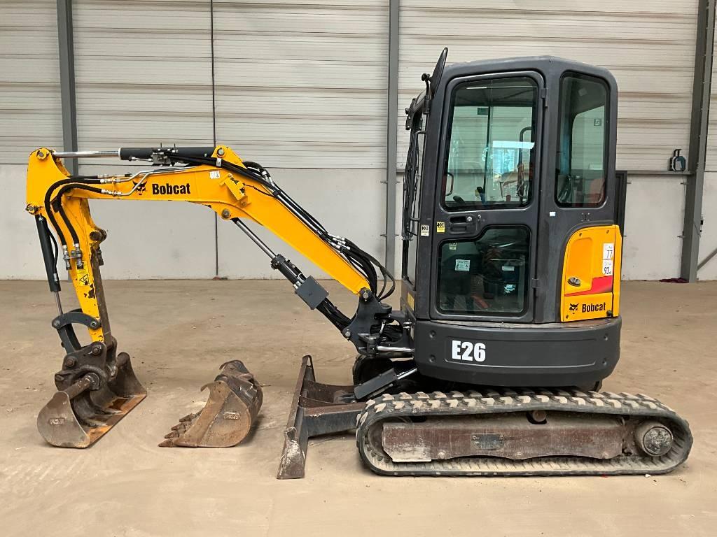 Bobcat E 26 Minigraafmachines < 7t