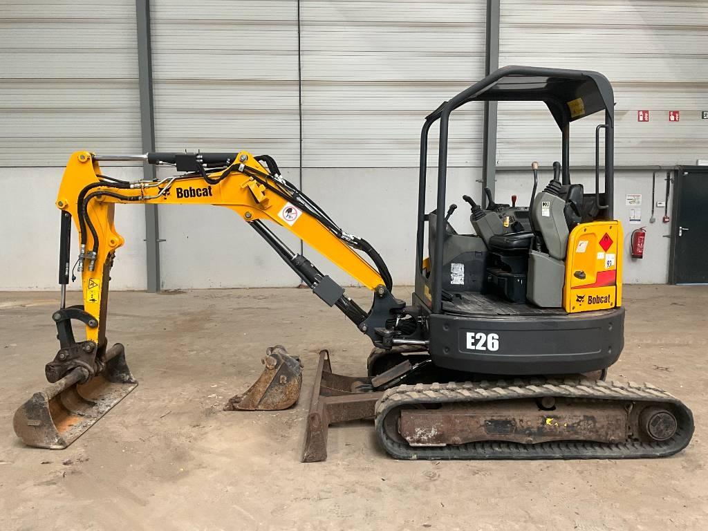 Bobcat E 26 Minigraafmachines < 7t