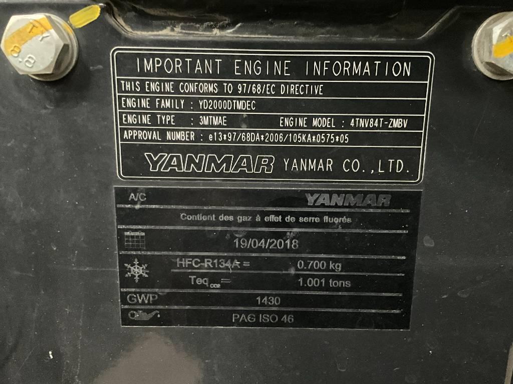 Yanmar Vio 57-6 A Minigraafmachines < 7t