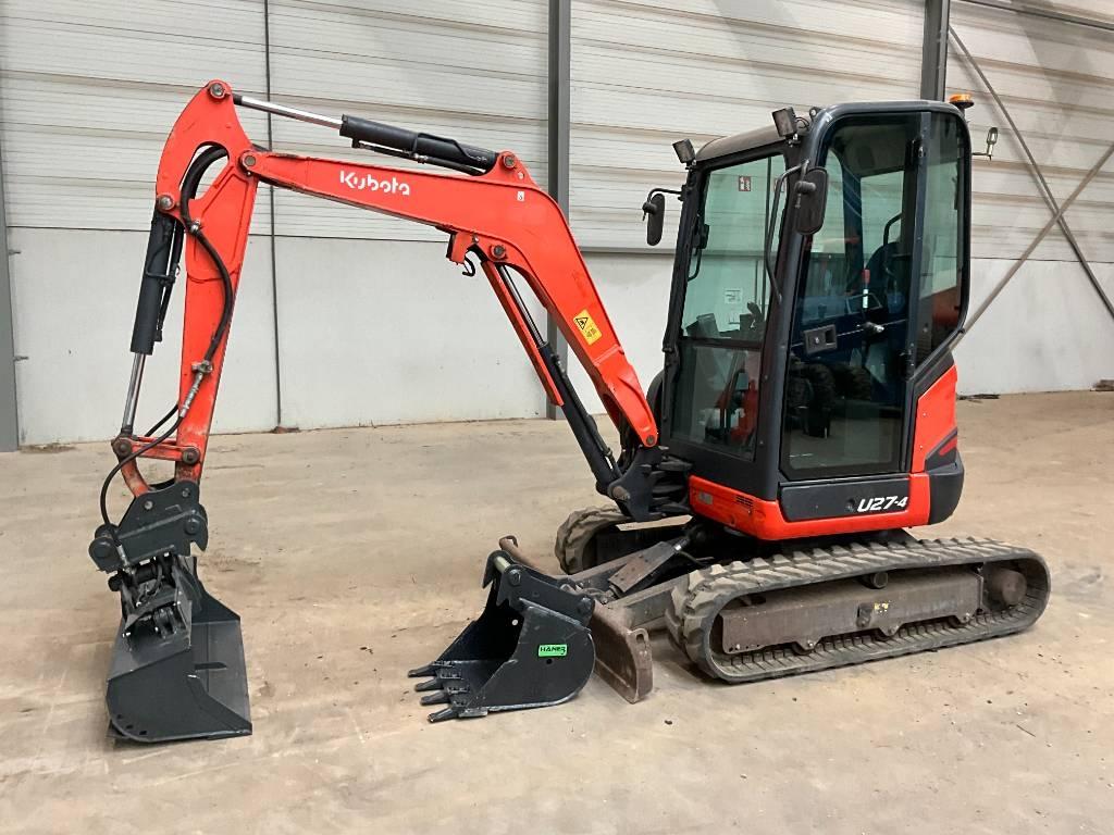 Kubota U 27-4 Minigraafmachines < 7t
