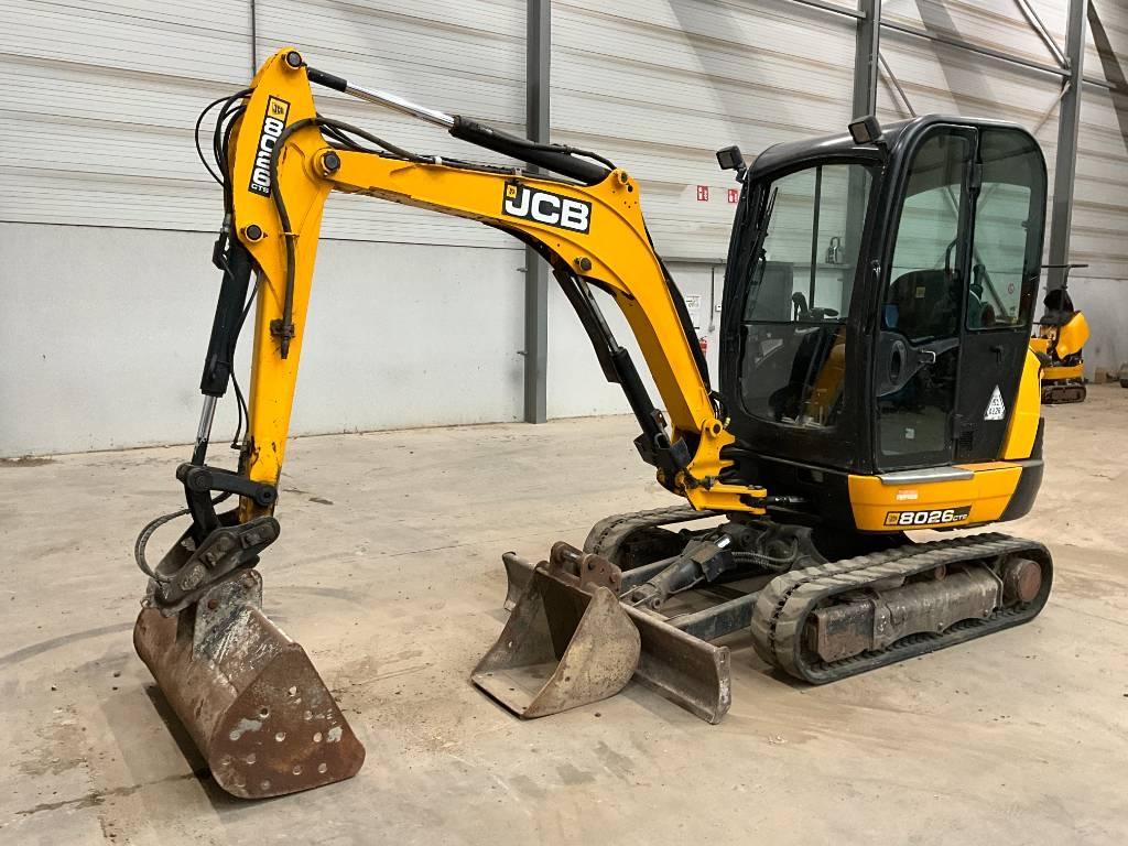 JCB 8026 Minigraafmachines < 7t