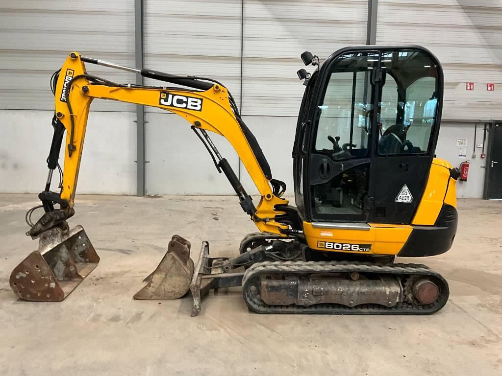 JCB 8026 Minigraafmachines < 7t