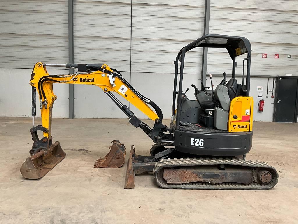 Bobcat E 26 Minigraafmachines < 7t