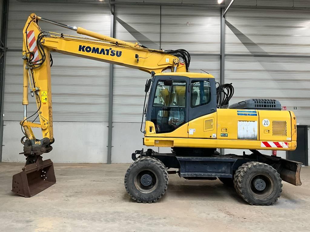 Komatsu PW 220-7 Wielgraafmachines