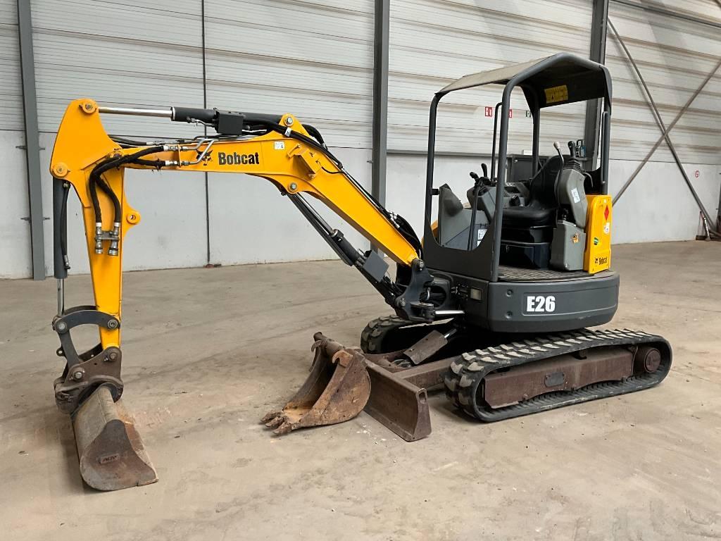 Bobcat E 26 Minigraafmachines < 7t