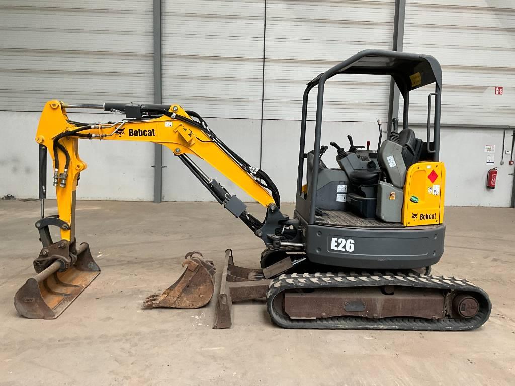 Bobcat E 26 Minigraafmachines < 7t