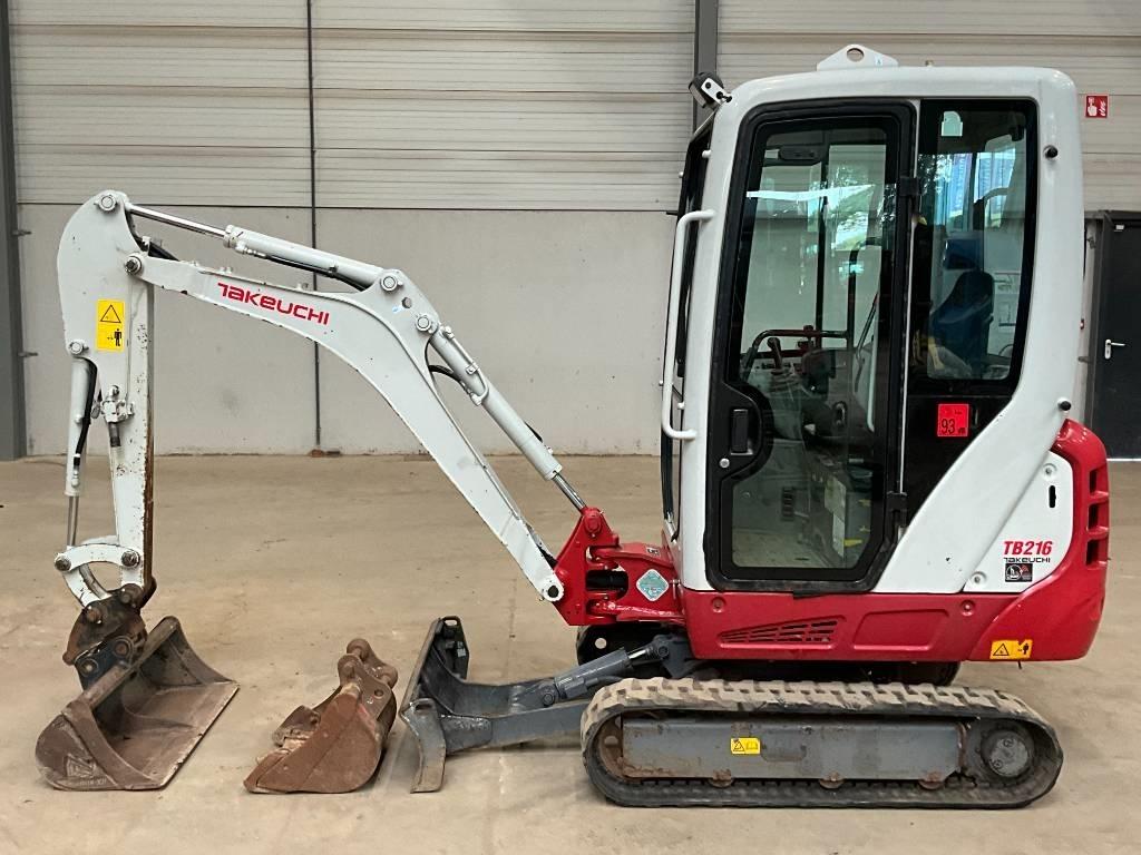Takeuchi TB 216 Minigraafmachines < 7t