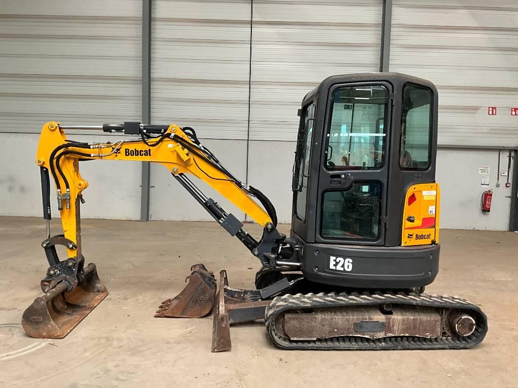 Bobcat E 26 Minigraafmachines < 7t