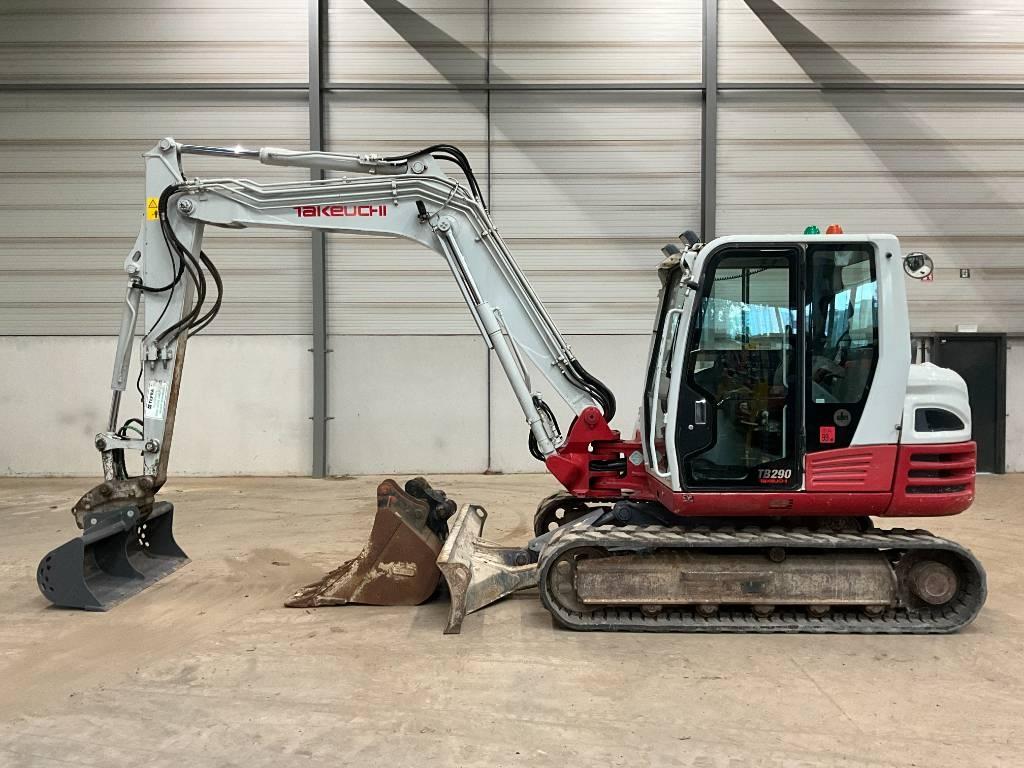Takeuchi TB 290 Midigraafmachines 7t - 12t