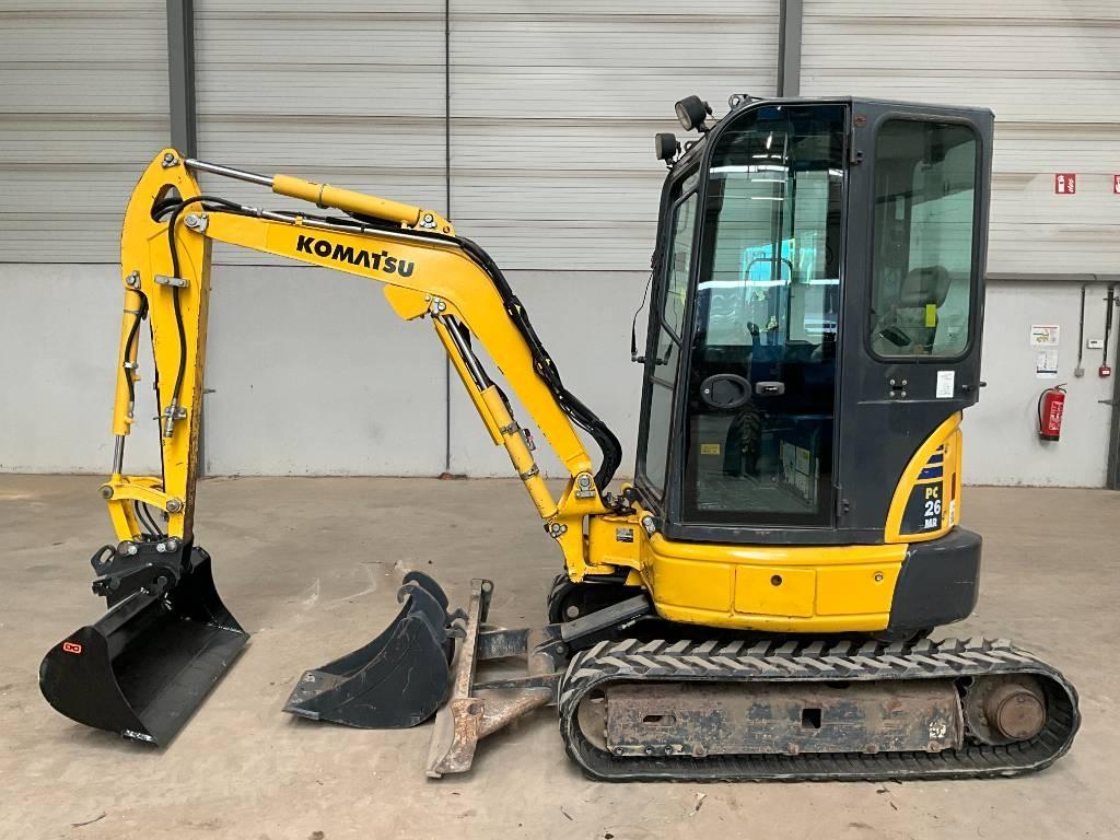 Komatsu PC 26 MR-3 Minigraafmachines < 7t