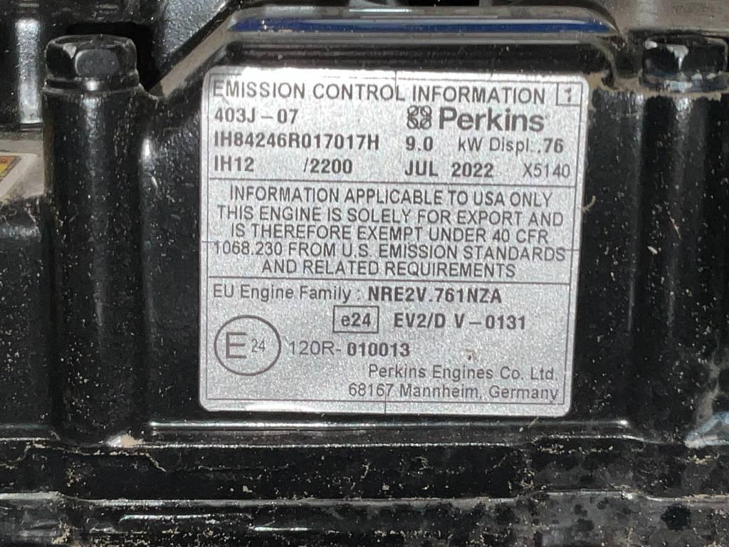 JCB 8008 Minigraafmachines < 7t