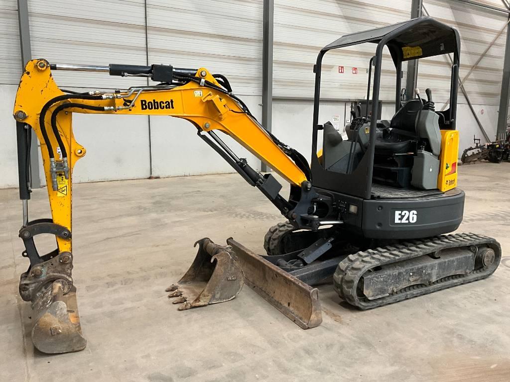 Bobcat E 26 Minigraafmachines < 7t