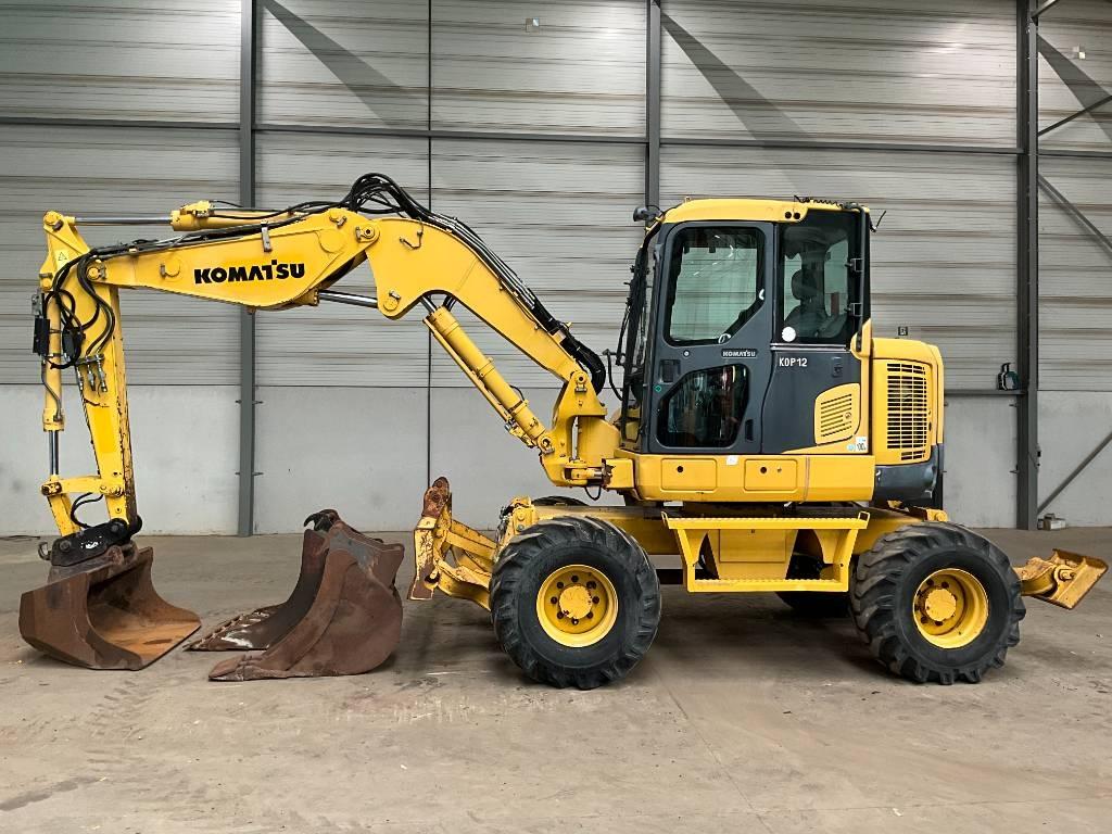 Komatsu PW 118 MR-8 Wielgraafmachines