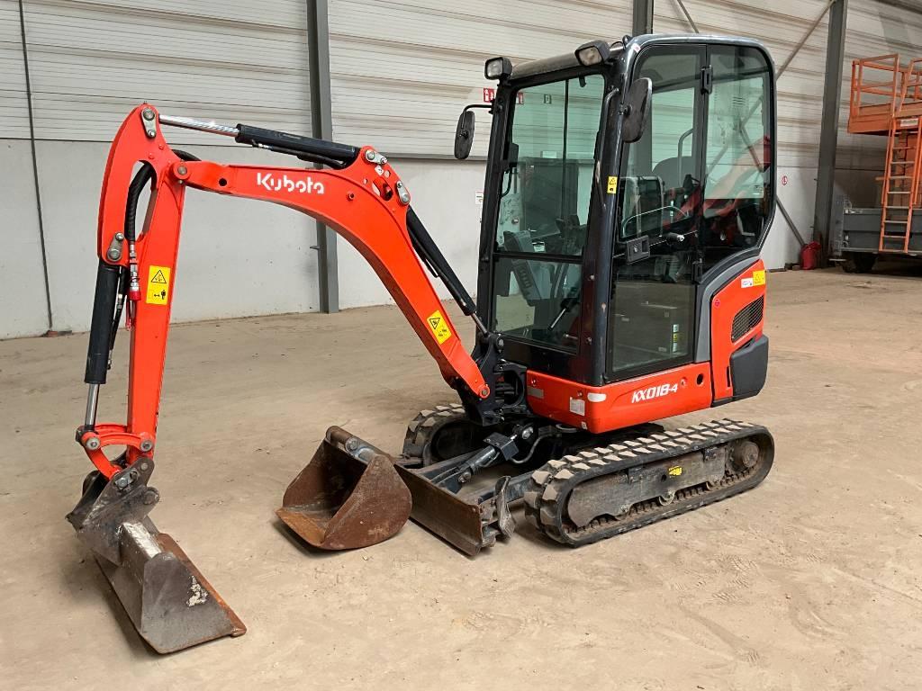 Kubota KX 018-4 Minigraafmachines < 7t