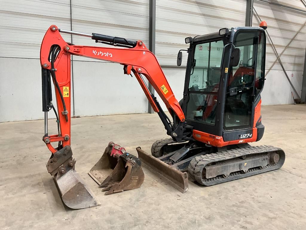 Kubota U 27-4 Minigraafmachines < 7t